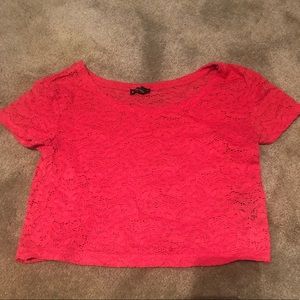 Pink Express Crop Top